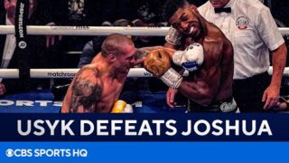 Oleksandr Usyk stuns Anthony Joshua to win WBA, IBF and WBO Titles | FULL RECAP | CBS Sports HQ