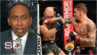 Reaction to Dustin Poirier knocking out Conor McGregor at UFC 257 | SportsCenter